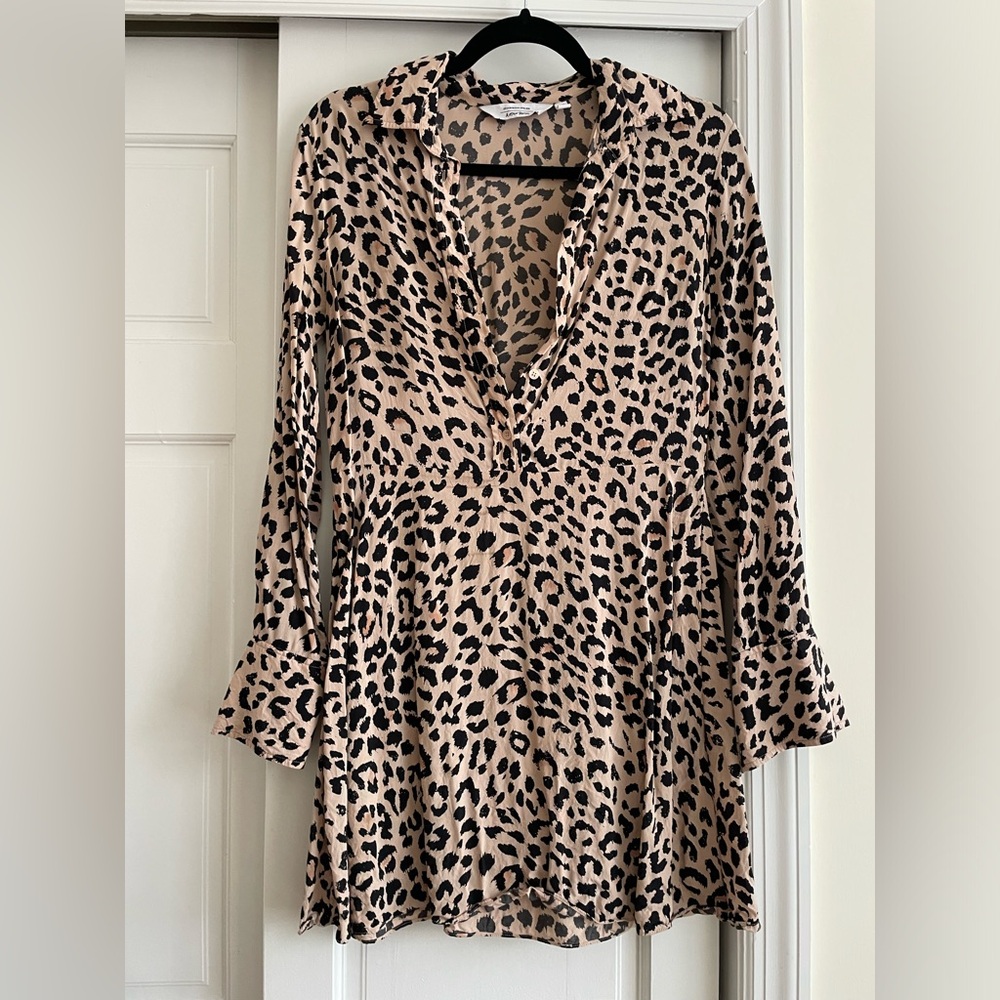 & Other Stories leopard dress